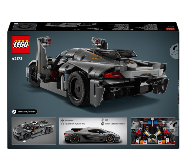 LEGO Technic 42173 Koenigsegg Jesko Absolut - 1266092 - zdjęcie 8
